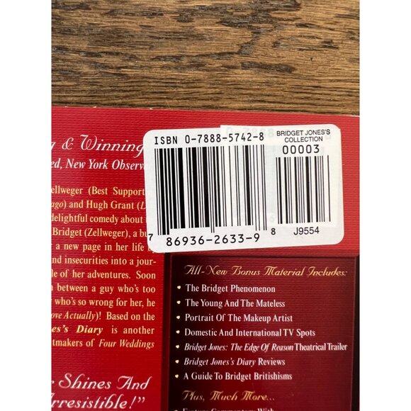 Bridget Jones's Diary DVD Miramax Collector's Series Romantic Comedy New Sealed - Picture 2 of 4